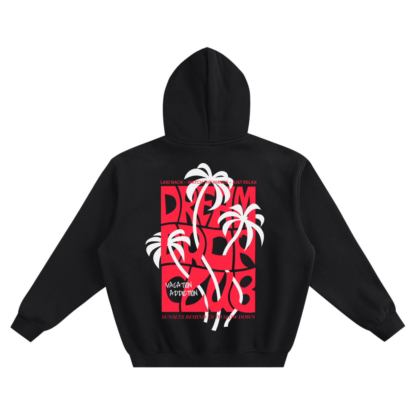 Fleeced Boxy Hoodie